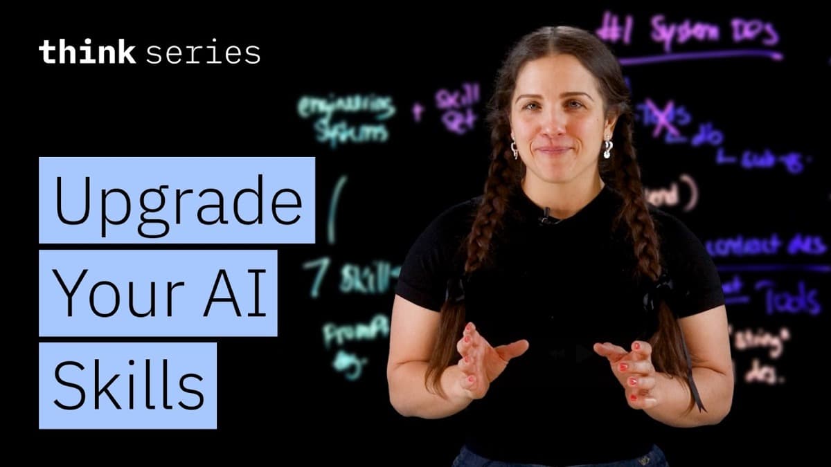 Bri Kopecki forklarer de syv ferdighetene en agent engineer trenger, på en IBM Technology-video