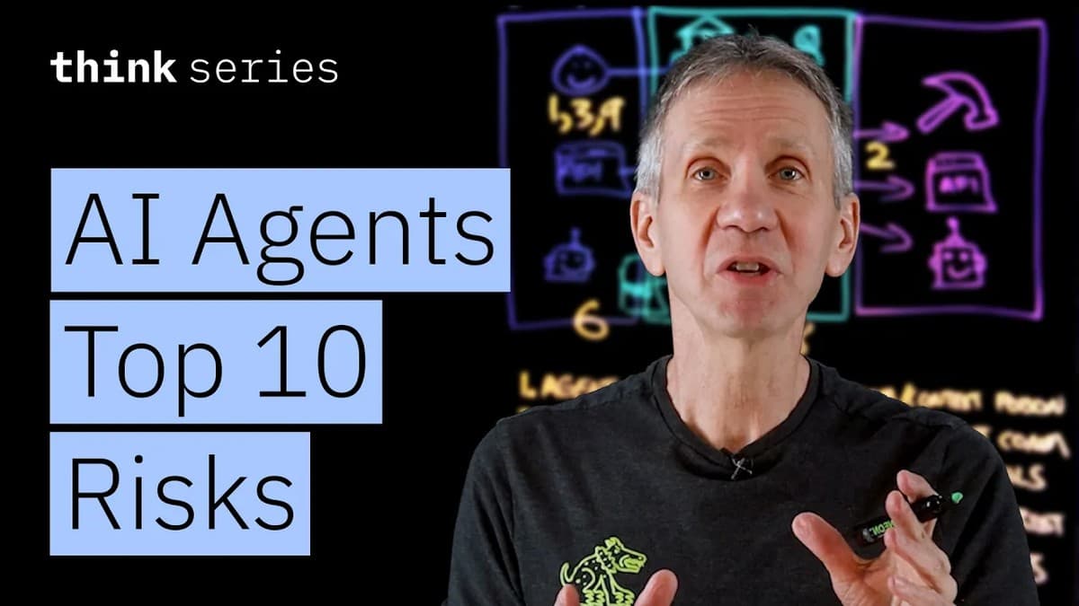 YouTube-oppsummering: Top 10 Security Risks in AI Agents Explained