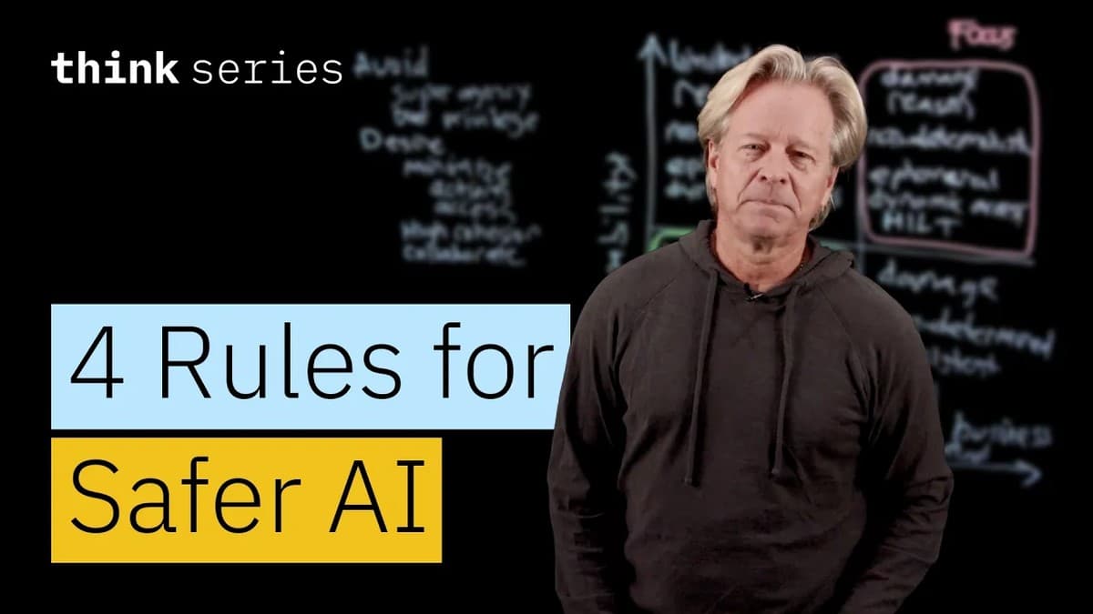 YouTube-oppsummering: 4 Ways AI Agents Should Behave for Smarter Systems