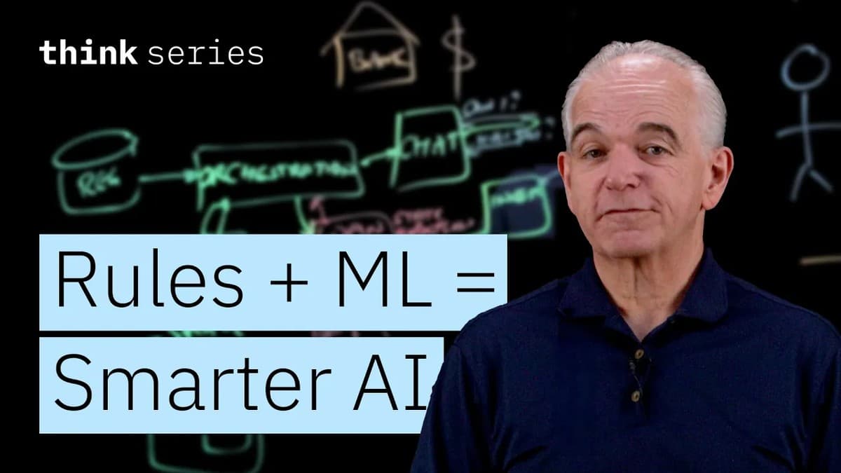 IBM Technology: How AI Agents and Decision Agents Combine Rules & ML in Automation — YouTube-miniatyr