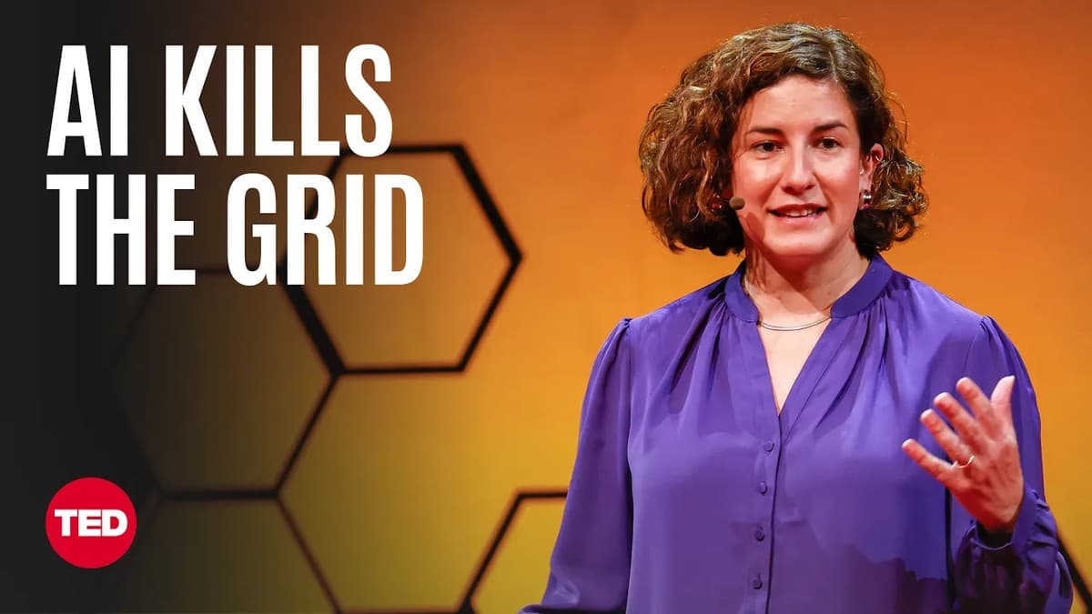 Ayşe Coskun på TED-scenen under TEDAI San Francisco 2025