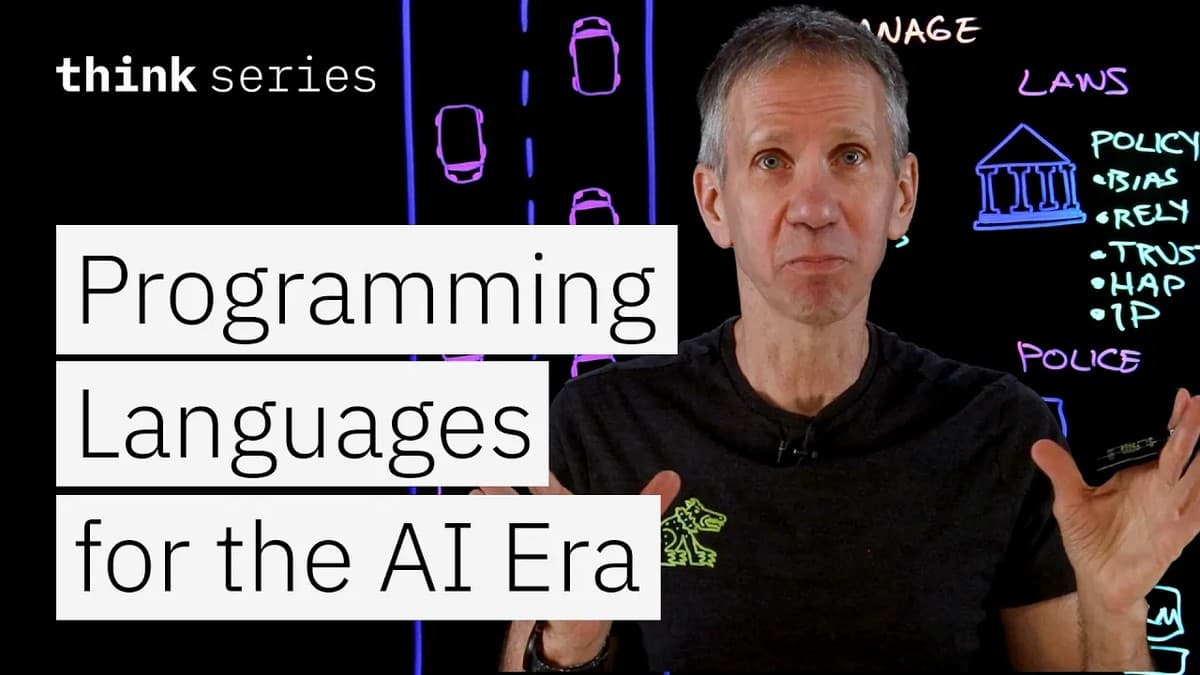 IBM Technology-video: Best Language for AI