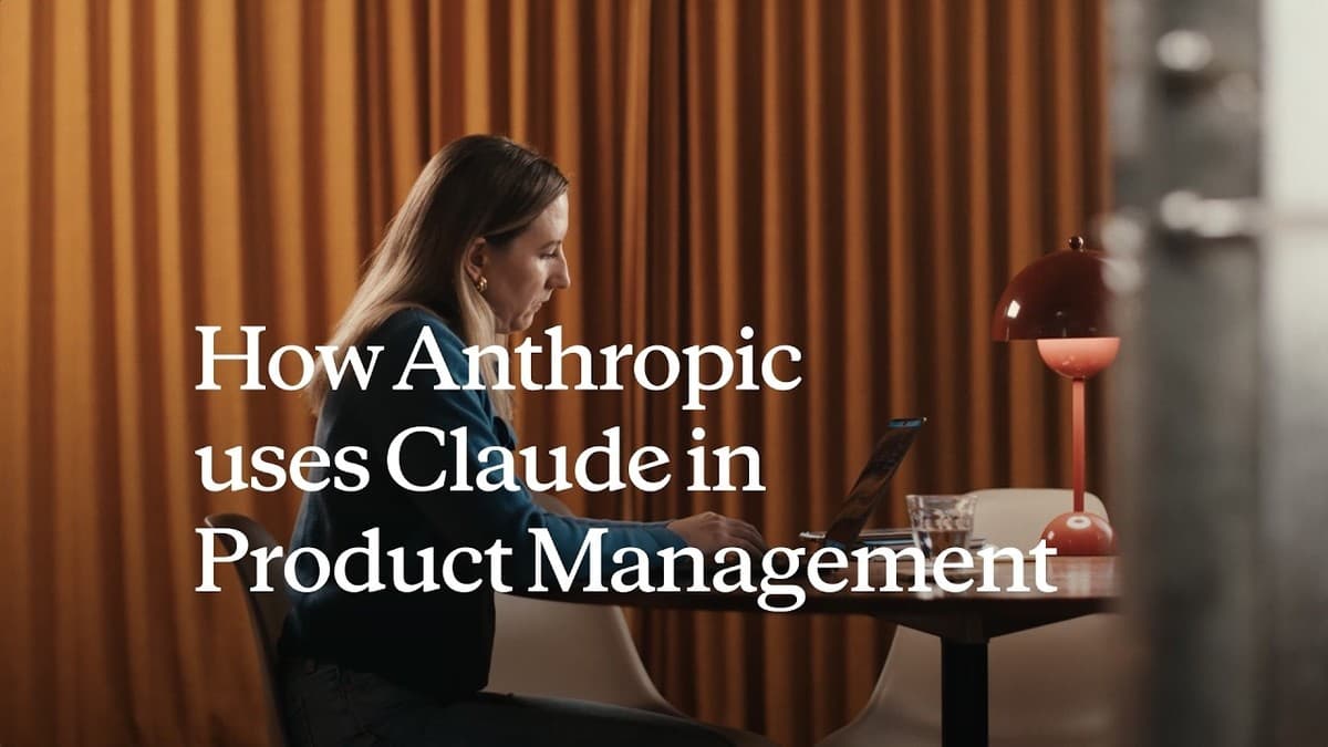 Lisa Crofoot demonstrating how Anthropic's PMs use Claude for data analysis