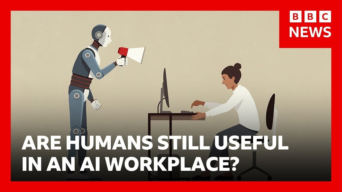 BBC AI Decoded-programledere og gjester diskuterer fremtidens arbeidsliv med AI