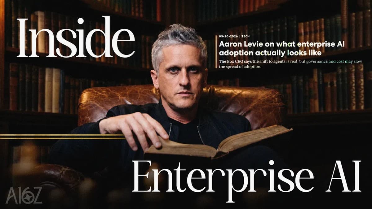 Steven Sinofsky, Aaron Levie og Martin Casado diskuterer bedrifts-AI på a16z-podkasten