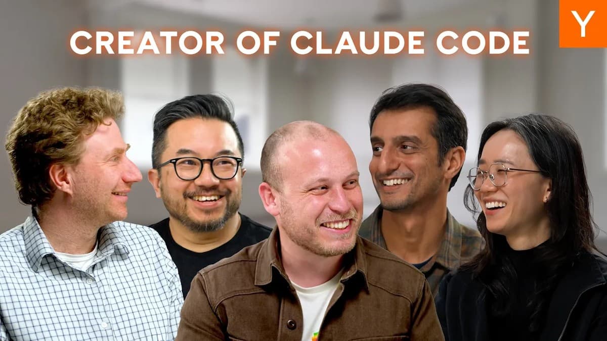 Boris Cherny diskuterer skapelsen og utviklingen av Claude Code på Y Combinators Lightcone-podkast