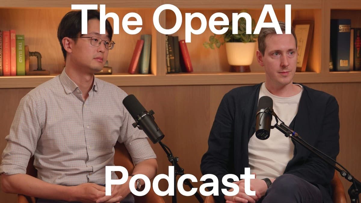 Sébastien Bubeck og Ernest Ryu i OpenAI Podcast om AI-gjennombrudd i matematikk
