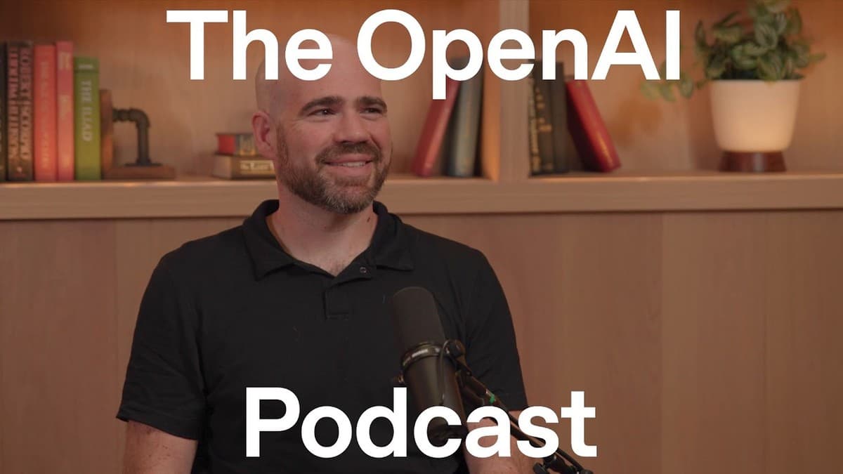 OpenAI podcast host Andrew Mayne and researcher Jason Wolfe discussing the Model Spec