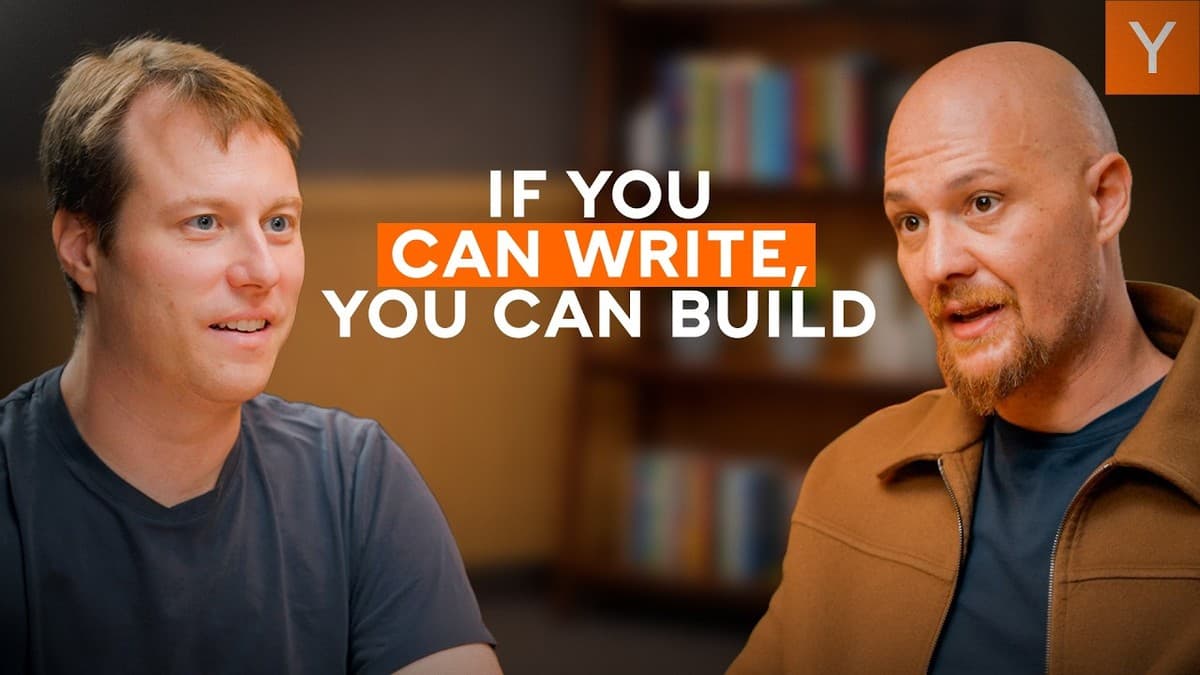 Amjad Masad fra Replit i intervju med Andrew Miklas hos Y Combinator