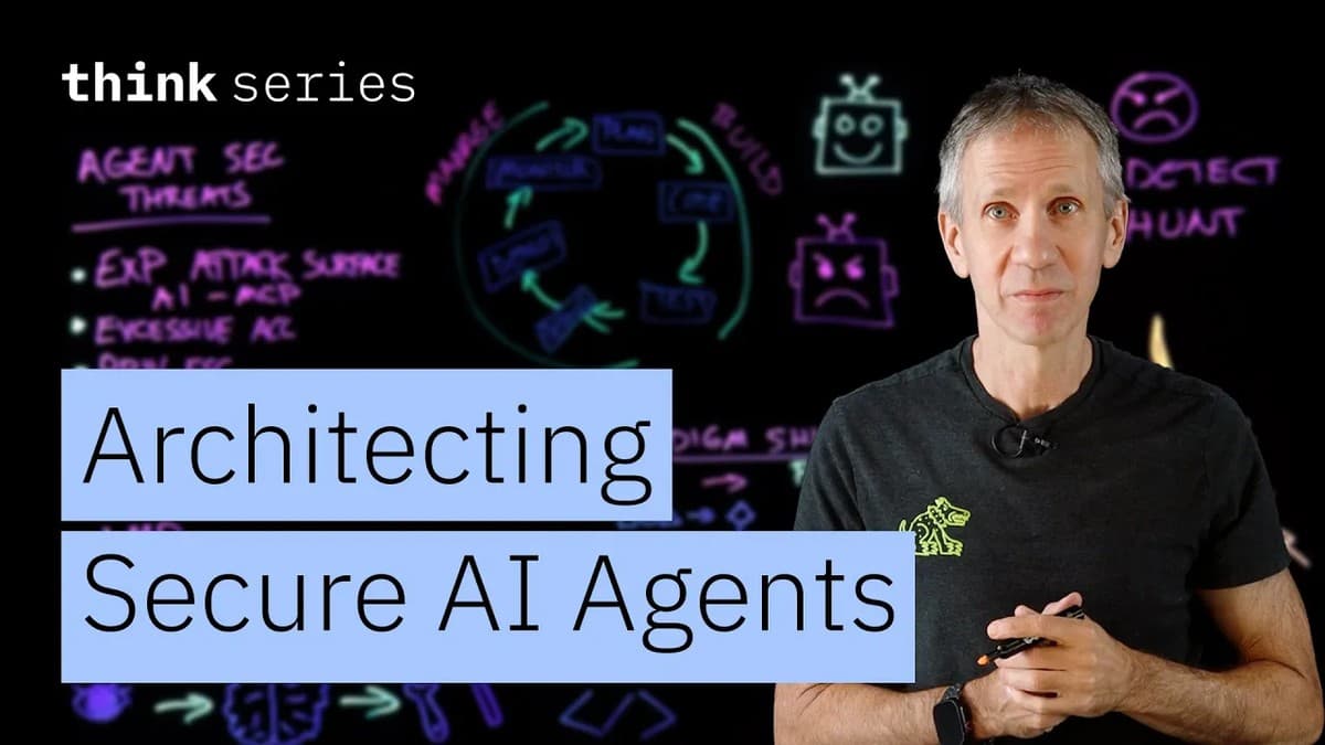 YouTube-oppsummering: Guide to Architect Secure AI Agents: Best Practices for Safety