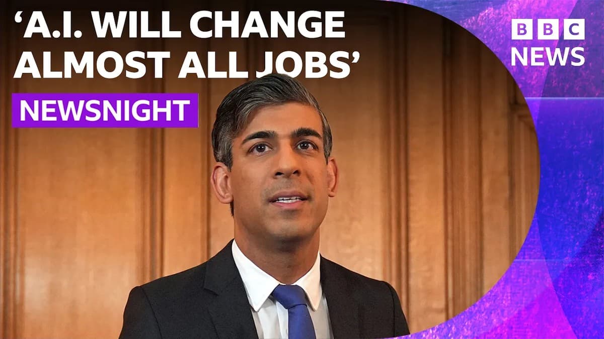 Rishi Sunak intervjuet av Faisal Islam på BBC Newsnight