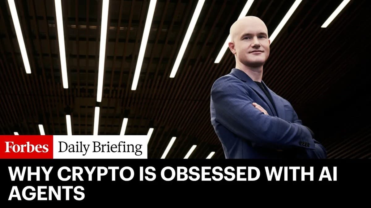 Brian Armstrong, Coinbase-sjef, i et Forbes-intervju om AI-agenter og kryptobetaling